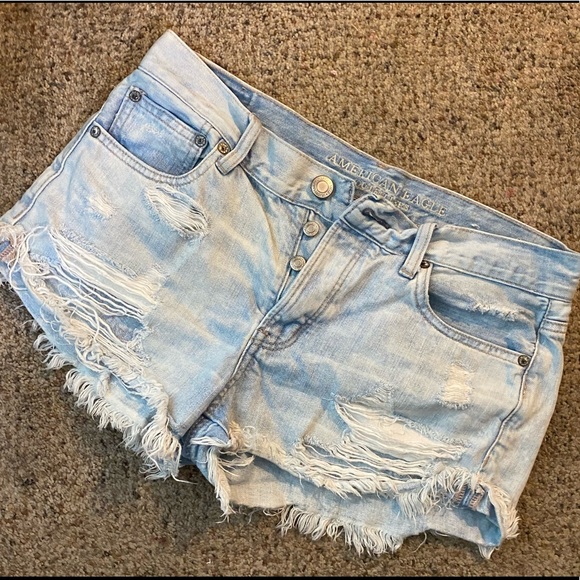 American eagle high waist shorts Sz 6 - Picture 9 of 12
